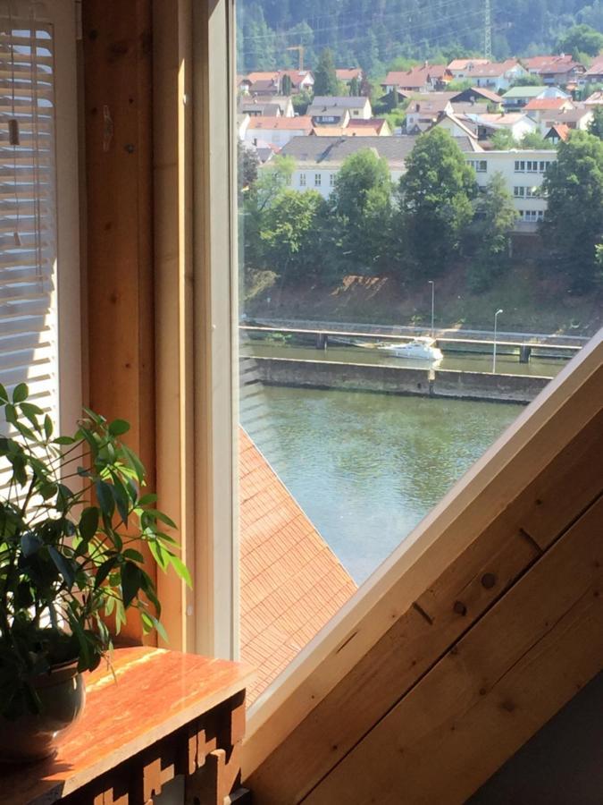Neckarblick,Natur, Altstadt 希尔施霍恩 外观 照片